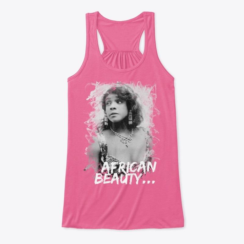 African Beauty Tank Top for Women!    